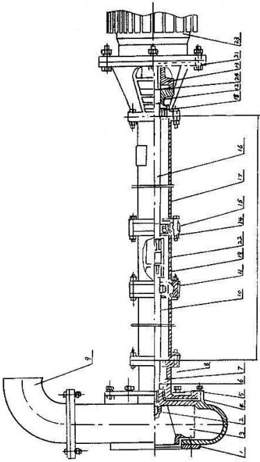 NL型污水泥漿泵結構圖